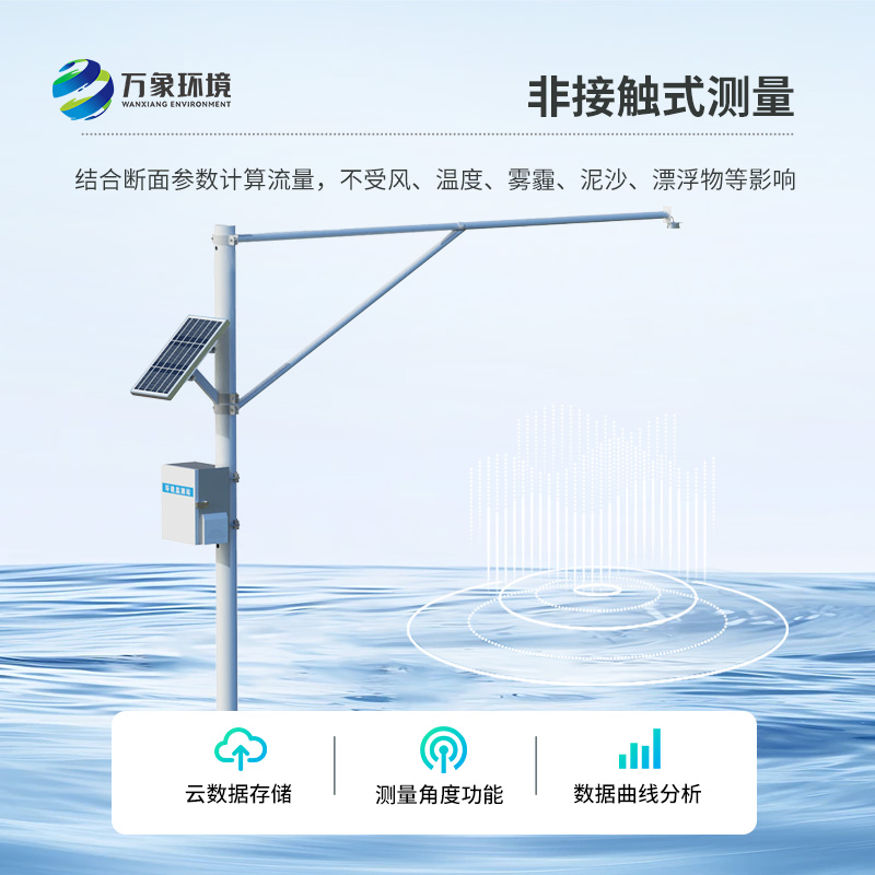 河道水位監(jiān)測(cè)離不開我們的雷達(dá)式水位監(jiān)測(cè)站！