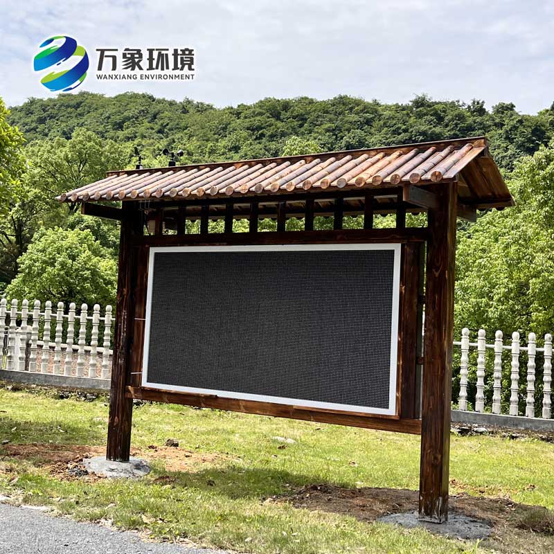 防腐木款負(fù)氧離子監(jiān)測站，為什么受到眾多客戶信賴？